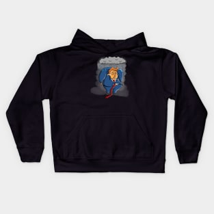 A very long bad day Kids Hoodie